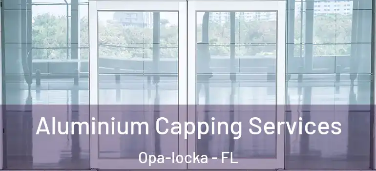  Aluminium Capping Services Opa-locka - FL
