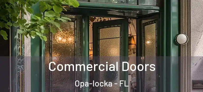 Commercial Doors Opa-locka - FL