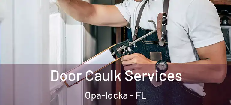 Door Caulk Services Opa-locka - FL