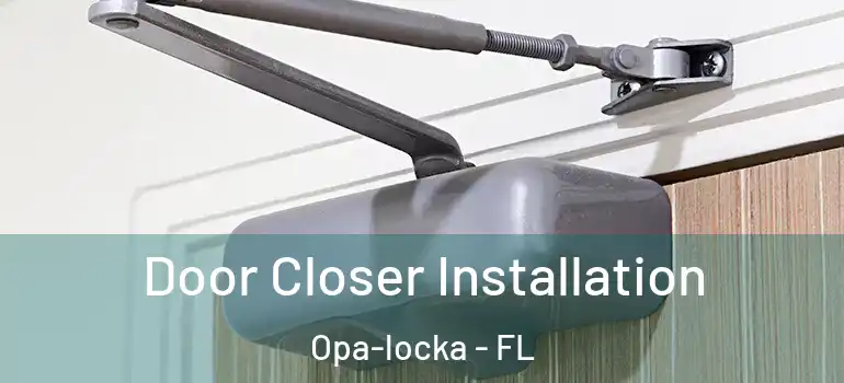  Door Closer Installation Opa-locka - FL