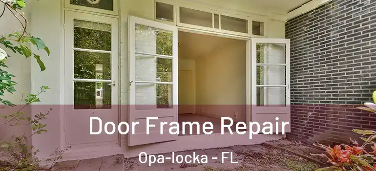 Door Frame Repair Opa-locka - FL