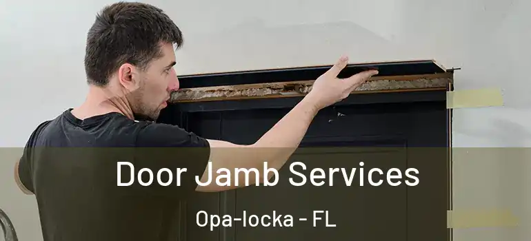 Door Jamb Services Opa-locka - FL