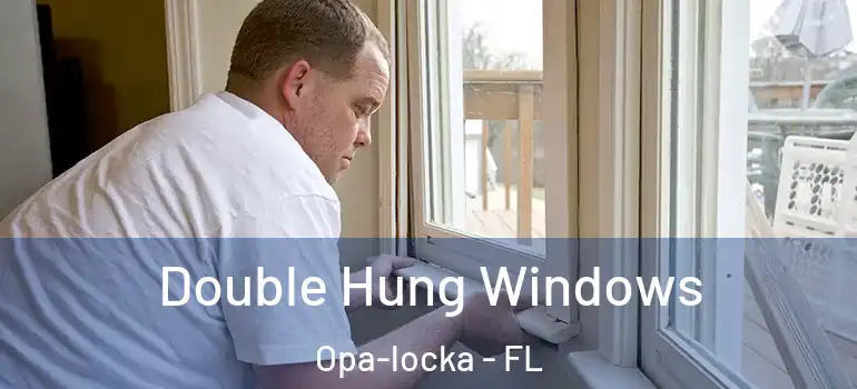Double Hung Windows Opa-locka - FL