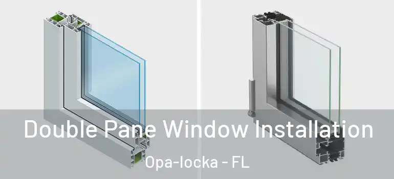 Double Pane Window Installation Opa-locka - FL