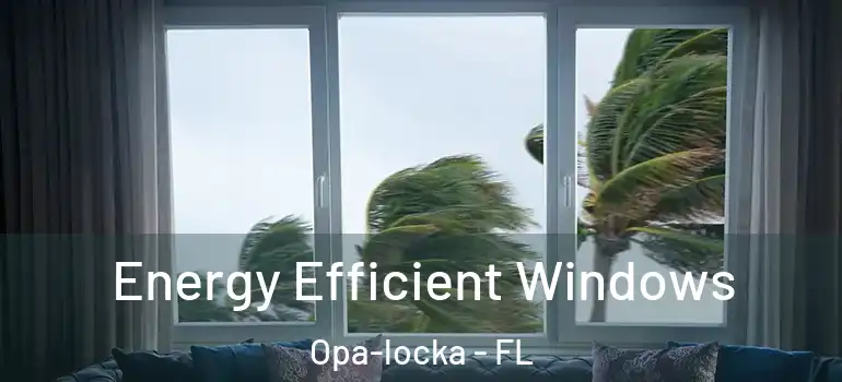 Energy Efficient Windows Opa-locka - FL