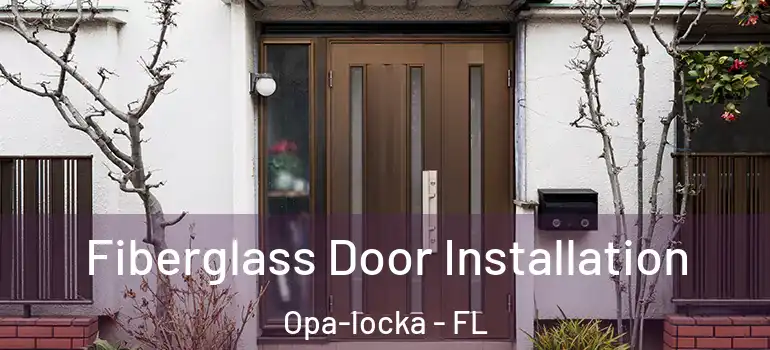 Fiberglass Door Installation Opa-locka - FL