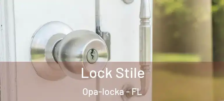 Lock Stile Opa-locka - FL