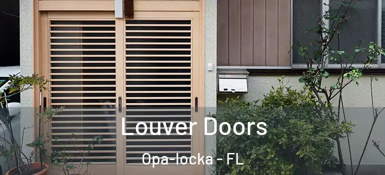 Louver Doors Opa-locka - FL