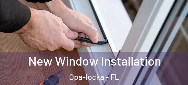 New Window Installation Opa-locka - FL