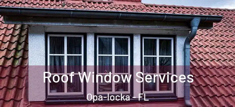 Roof Window Services Opa-locka - FL