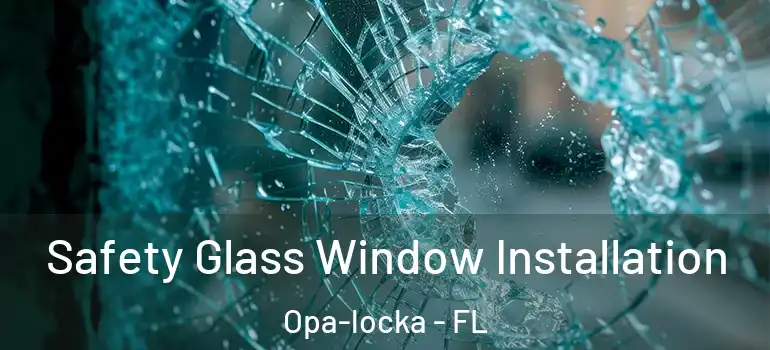 Safety Glass Window Installation Opa-locka - FL