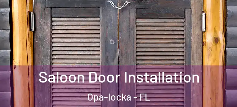 Saloon Door Installation Opa-locka - FL