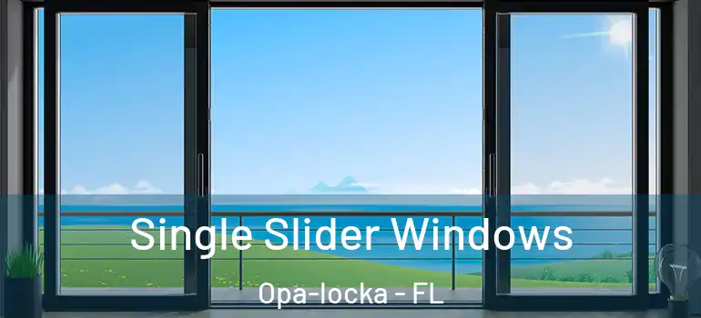 Single Slider Windows Opa-locka - FL