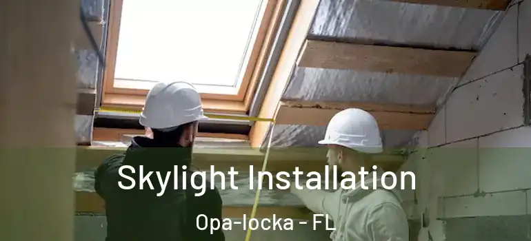 Skylight Installation Opa-locka - FL