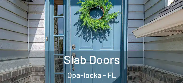 Slab Doors Opa-locka - FL