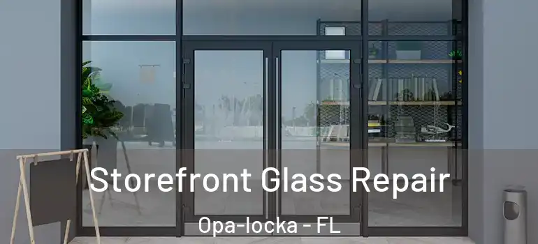Storefront Glass Repair Opa-locka - FL