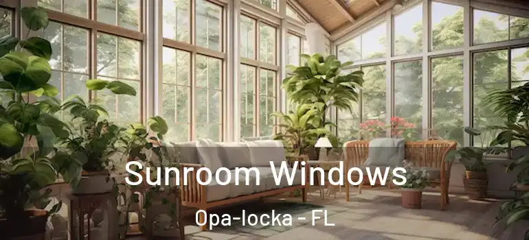  Sunroom Windows Opa-locka - FL