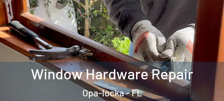 Window Hardware Repair Opa-locka - FL