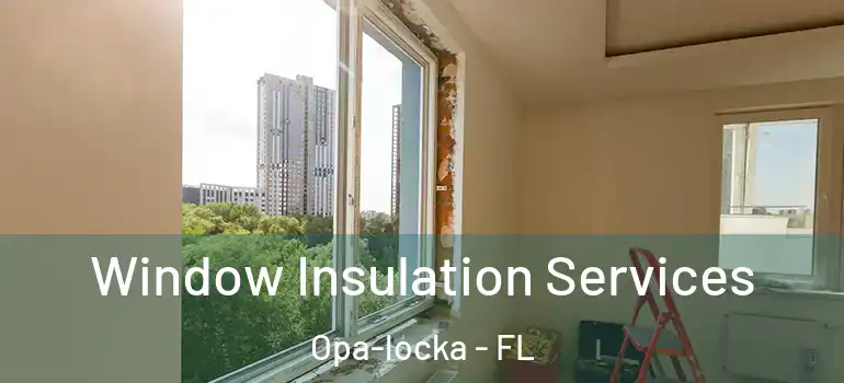 Window Insulation Services Opa-locka - FL