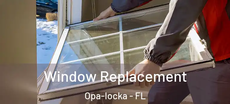 Window Replacement Opa-locka - FL