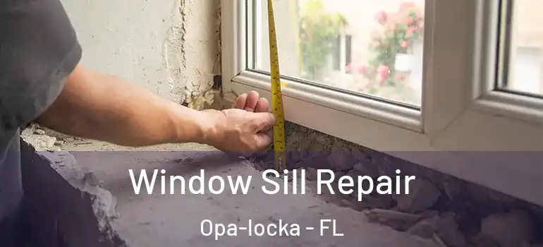 Window Sill Repair Opa-locka - FL