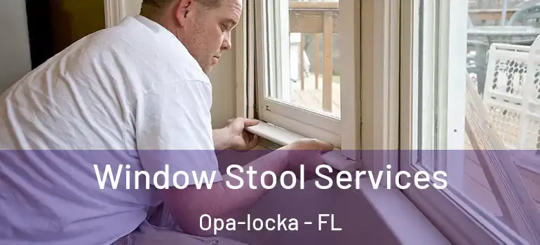 Window Stool Services Opa-locka - FL