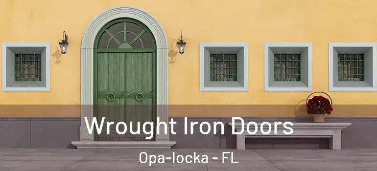 Wrought Iron Doors Opa-locka - FL